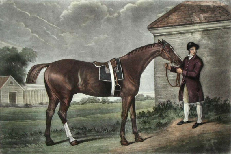 Eclipse and groom by George Stubbs