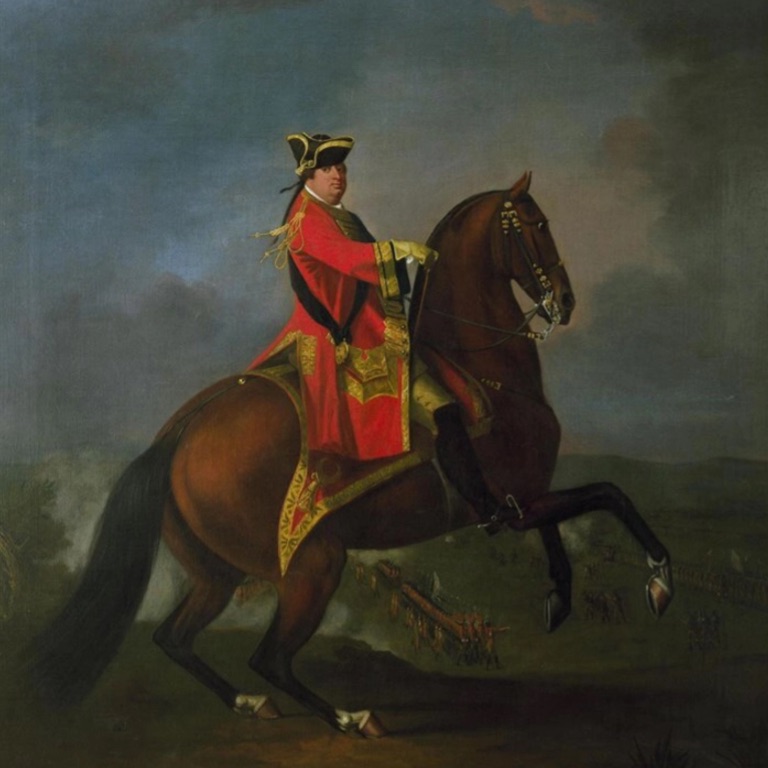The Duke Of Cumberland on his horse